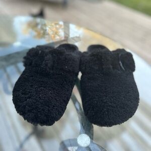 Cozy Black Birkenstock Booties